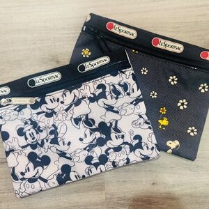 Lesportsac - Set of 2 pouches, barely used, good condition!